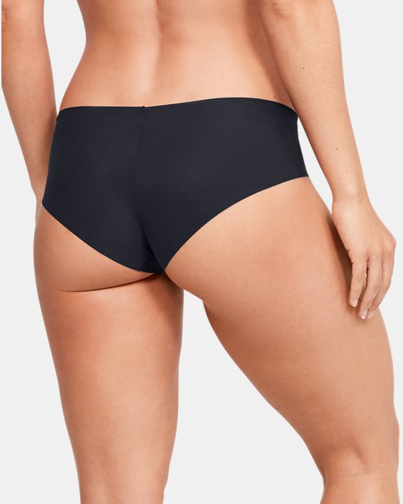 Under Armour Pure Stretch 3 Pack Black Womens Brief 